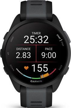 Смарт-годинник Garmin Forerunner 165 Black/Slate Gray (010-02863-20/A0/AC) 010-02863-20 фото