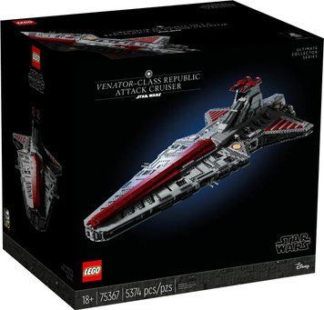 Блочный конструктор LEGO Star Wars Ударний крейсер типу Венатор (75367) 75367 фото
