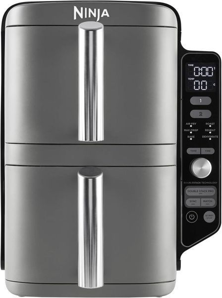 Мультипечь NINJA Double Stack XL 2-Level Air Fryer 9.5L (SL400EU) SL400EU фото