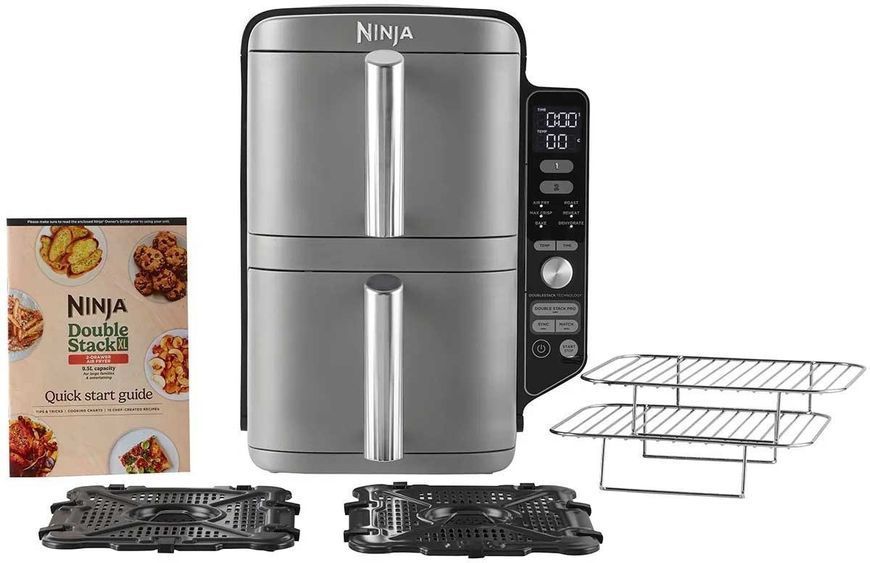 Мультипечь NINJA Double Stack XL 2-Level Air Fryer 9.5L (SL400EU) SL400EU фото