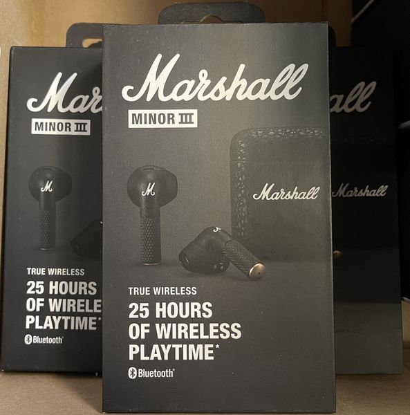 Наушники TWS Marshall Minor III Black (1005983) 1005983 фото