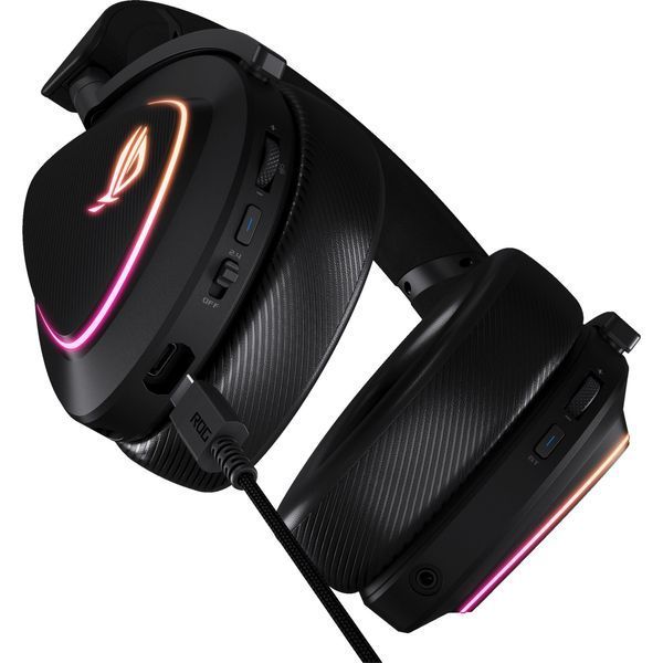 Беспроводные наушники ASUS ROG Delta II Black (90YH03W0-BHUA00) MYL9 фото