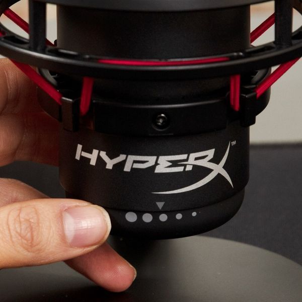 Мікрофон для ПК/ для стрімінгу, подкастів HyperX Quadcast (HX-MICQC-BK) 4P5P6AA фото