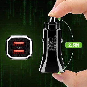 Автомобільний зарядний пристрій Bokadzi Сar charger СС-001 СС-001 фото