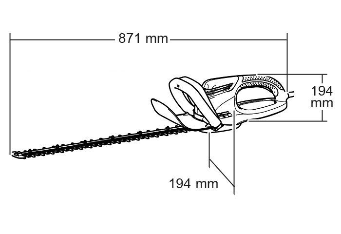 Електричний кущоріз Makita UH 4861 UH4861 фото