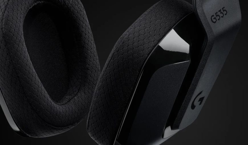 Наушники с микрофоном Logitech G535 Lightspeed Wireless Black (981-000972) 981-000972 фото