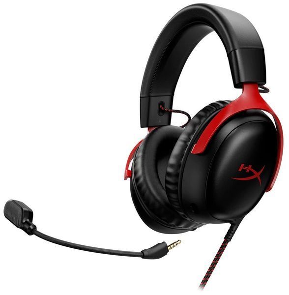 Наушники с микрофоном HyperX Cloud III Black/Red (727A9AA) 727A9AA фото