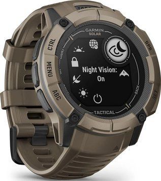 Смарт-часы Garmin Instinct 2X Solar - Tactical Edition Coyote Tan (010-02805-12/02/64) 010-02805-12/02/64 фото