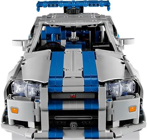 Авто-конструктор LEGO Technic Двойной форсаж Nissan Skyline GT-R (R34) (42210) 42210 фото