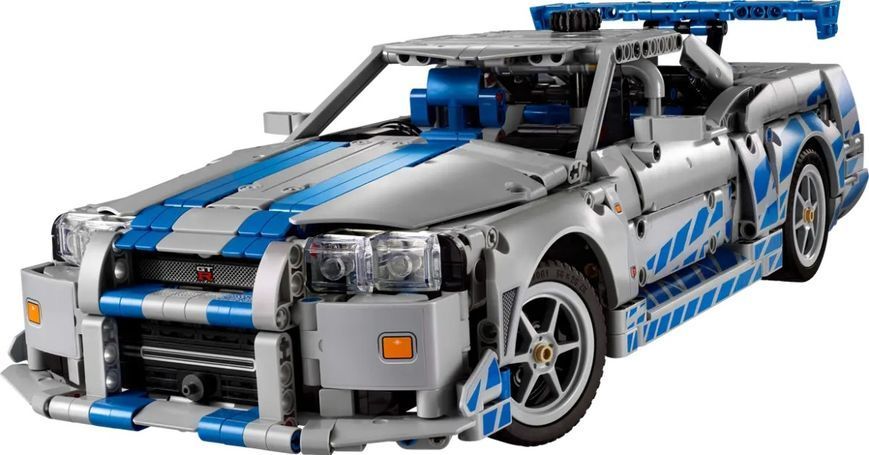 Авто-конструктор LEGO Technic Двойной форсаж Nissan Skyline GT-R (R34) (42210) 42210 фото