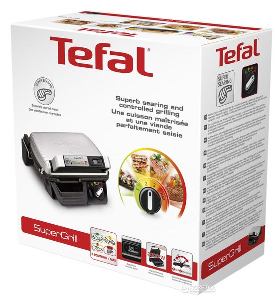 Електрогриль притискний Tefal Super Grill GC451B12 GC451B12 фото