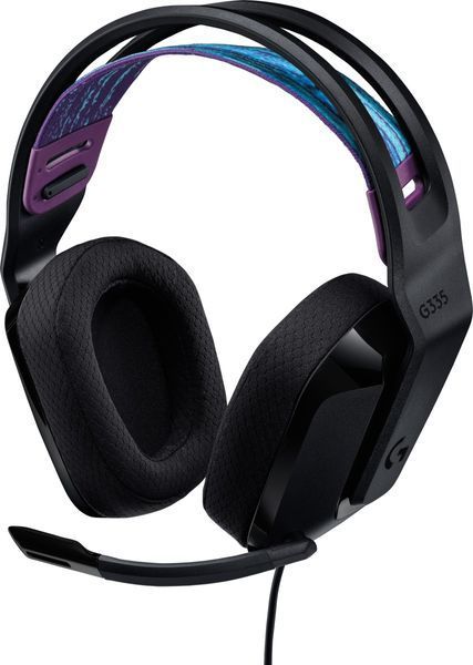 Навушники з мікрофоном Logitech G335 Wired Gaming Black (981-000978) 981-000978 фото