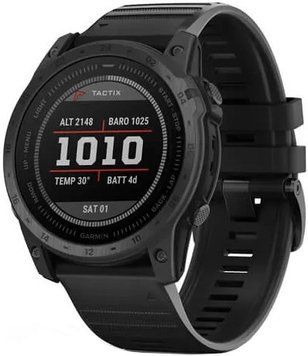 Смарт-годинник Garmin Tactix 7 Standard Edition Premium Tactical GPS Watch with Silicone Band (010-02704-00/01) 010-02704-00/01 фото