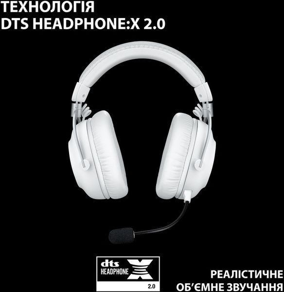 Навушники з мікрофоном Logitech G Pro X 2 Lightspeed White (981-001269) 981-001269 фото