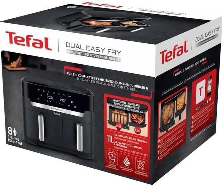 Мультипечь Tefal Dual Easy Fry XXL EY942HE0 EY942HE0 фото