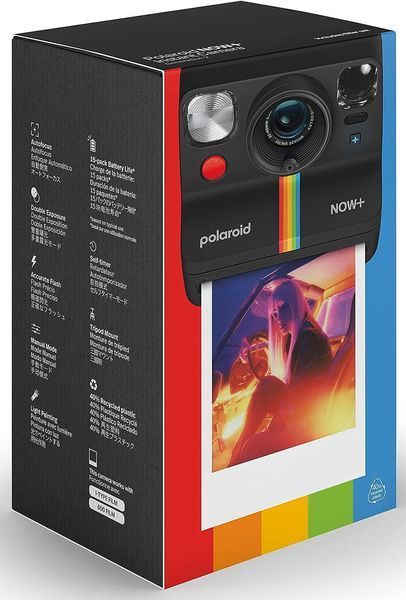 Фотокамера моментальной печати Polaroid Now+ Gen 2 Black (009076) 009076 фото