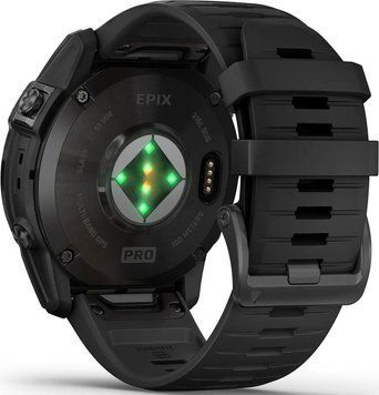 Смарт-годинник Garmin Epix Pro Gen 2 51mm Slate Gray w. Black Band (010-02804-20/21) 010-02804-20/21 фото