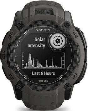 Смарт-годинник Garmin Instinct 2X Solar Graphite (010-02805-10/00/24) 010-02805-10/00/24 фото