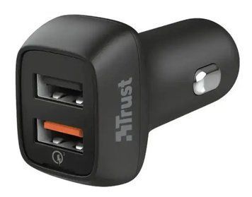 Автомобильное зарядное устройство Trust Qmax 30W Ultra-Fast (23562) 23562 фото