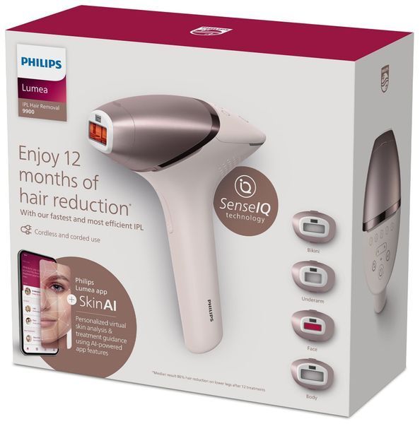 Фотоепілятор Philips Lumea IPL 9900 Series BRI977/00 BRI977 фото
